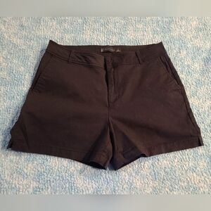 New York & Company Women's Sz 8 Black Shorts